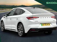 Used Skoda Enyaq iV SportLine 210 kW (286 HP) 2025 White SUV