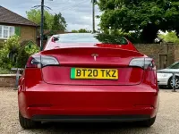 Used Tesla Model 3 Standard Range 366 kW (498 HP) 2020 Red Sedan