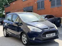 Used Ford B-MAX Zetec 98 HP (72 kW) 2014 Blue MPV