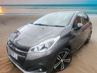 Used Peugeot 208 GT-line 110 HP (80 kW) 2018 Grey Hatchback