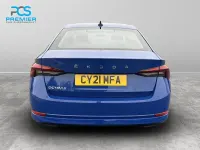 Used Skoda Octavia SE Technology 110 HP (80 kW) 2021 Blue Hatchback