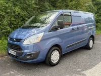 Used Ford Transit Custom Trend 125 HP (91 kW) 2014 Blue Van