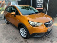 Used Vauxhall Crossland X 81 HP (59 kW) 2017 Orange SUV