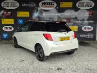 Used Toyota Yaris Design 99 HP (72 kW) 2016 White Hatchback