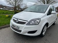 Used Vauxhall Zafira 2015 White MPV