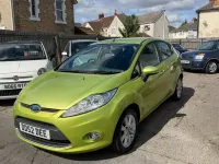 Używany Ford Fiesta Zetec 94 KM (69 kW) 2009 Zielony Hatchback