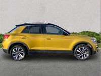 Used VW T-Roc Active 150 HP (110 kW) 2021 Yellow SUV