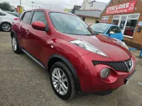 Used Nissan Juke Acenta 110 HP (80 kW) 2013 Red SUV