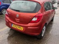 Używany Vauxhall Corsa 100 KM (73 kW) 2012 Pomarańczowy Hatchback