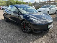 Used Tesla Model 3 Performance 461 kW (627 HP) 2021 Black Sedan