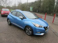 Usado Nissan Micra Acenta 90 HP (66 kW) 2017 Azul Citadino
