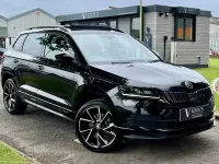 Used Skoda Karoq SportLine 150 HP (110 kW) 2019 Black SUV