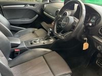 Used Audi A3 Sportback S-Line 2016 Black Hatchback