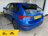 Used Skoda Scala SE L 150 HP (110 kW) 2020 Blue Hatchback