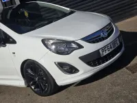 Used Vauxhall Corsa Edition 86 HP (63 kW) 2013 White Hatchback