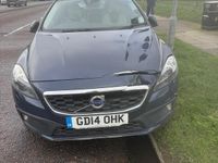 Used Volvo V40 2014 Blue Hatchback