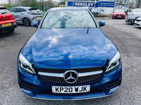 Used Mercedes C300 AMG line 2020 Blue Sedan