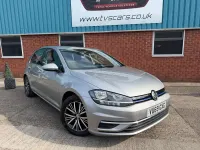 Used VW Golf VII SE 130 HP (95 kW) 2019 Silver Hatchback