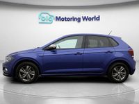 Used VW Polo Match 95 HP (69 kW) 2020 Blue Hatchback
