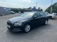 Used Skoda Superb SE 150 HP (110 kW) 2021 Black Hatchback