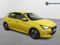 Used Peugeot 208 Allure Premium 2021 Yellow Hatchback