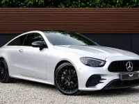 Used Mercedes E300 AMG line 2021 White Coupe