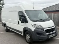 Used Peugeot Boxer 130 HP (95 kW) 2017 White Van