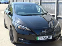 Used Nissan Leaf N-Connecta 110 kW (150 HP) 2022 Black Hatchback
