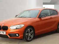 Used BMW 118 Sport Line 2015 Orange Hatchback