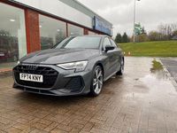 Used Audi A3 Black Edition 150 HP (110 kW) 2024 Grey Sedan