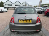 Used Fiat 500 Lounge 69 HP (50 kW) 2017 Grey Hatchback