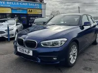 Used BMW 118 Impressive 2019 Blue Hatchback