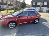 Begagnad Seat Ibiza ST SE 2010 Röd Kombi