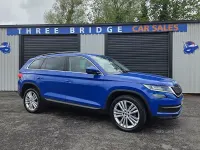 Usado Skoda Kodiaq SE L 150 CV (110 kW) 2020 Azul SUV