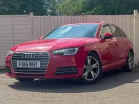 Used Audi A4 Sport 150 HP (110 kW) 2016 Red Estate