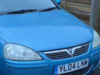 Used Vauxhall Corsa Design Edition 2004 Blue Hatchback