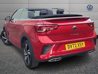 Used VW T-Roc Cabriolet R-line 147 HP (108 kW) 2022 Red Cabriolet
