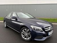 Used Mercedes C200 Premium 184 HP (135 kW) 2016 Blue Sedan