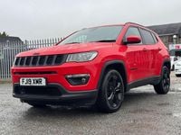 Used Jeep Compass Night Eagle 140 HP (102 kW) 2019 Red SUV