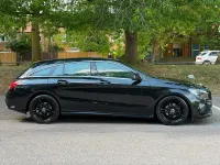 Used Mercedes CLA200 AMG line 2019 Black Coupe