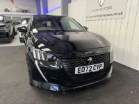 Used Peugeot 208 GT-line 100 HP (73 kW) 2022 Black Hatchback