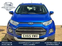 Used Ford Ecosport Titanium 2015 Blue SUV