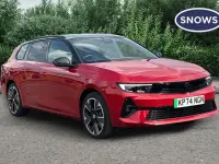 Used Vauxhall Astra Ultimate 114 kW (156 HP) 2024 Red Estate