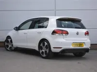 Used VW Golf VI GTI 210 HP (154 kW) 2010 Candy white Hatchback