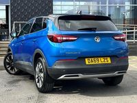 Used Vauxhall Grandland X SRi 128 HP (94 kW) 2019 Blue SUV