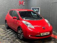 Used Nissan Leaf Tekna 80 kW (109 HP) 2017 Red Hatchback