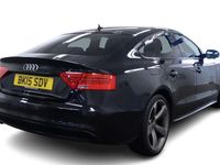 Used Audi A5 Black Edition 2015 Black Hatchback