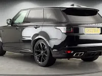 Used Land Rover Range Rover Sport SVR 575 HP (422 kW) 2021 Santorini black SUV