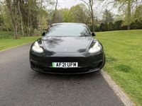 Używany Tesla Model 3 366 kW (498 KM) 2021 Czarny Sedan/Limuzyna