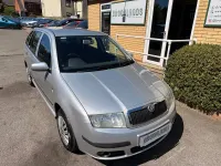 Used Skoda Fabia Comfort 75 HP (55 kW) 2005 Diamond silver Estate
